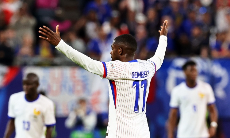 登貝萊第二次在法蘭西體育場(chǎng)為法國(guó)隊(duì)破門(mén)，首次是2017年