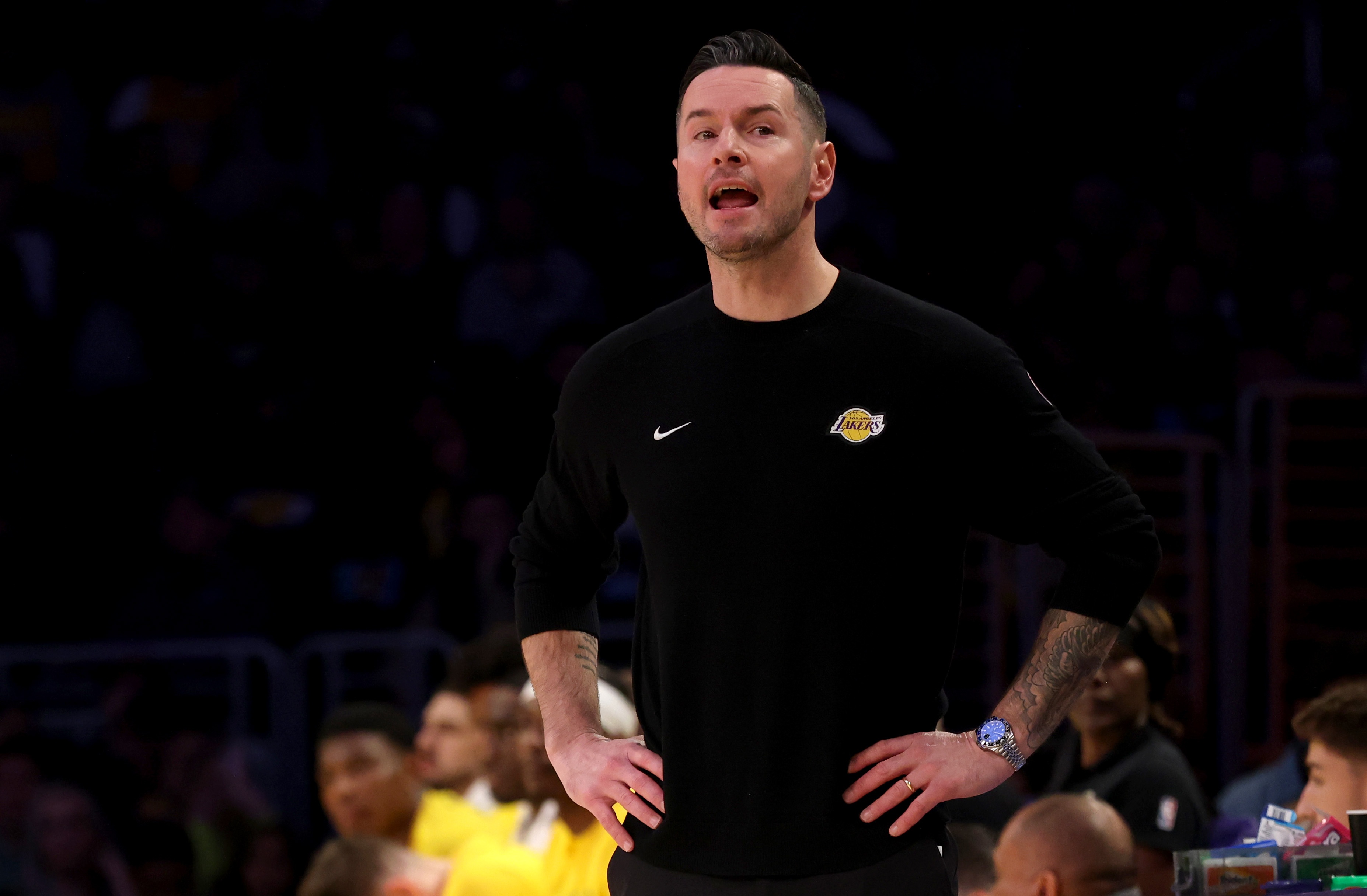 網(wǎng)剛通系列！魔術(shù)師：湖人昨晚防守呢 備戰(zhàn)季后賽關(guān)鍵時刻丟145分